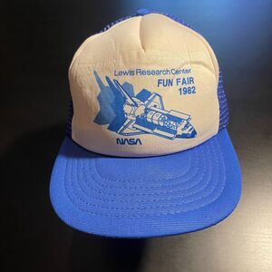 Vintage Hat Glenn Research Center NASA Fun Fair 1982 Spaceship Lewis Research